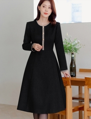 Đầm công sở Hàn Quốc 120214