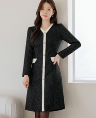 Đầm công sở Hàn Quốc 120216