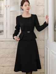 Đầm công sở Hàn Quốc 011201