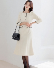 Đầm công sở Hàn Quốc 011205