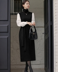 Đầm thun len Hàn Quốc 011206