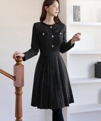 Đầm công sở Hàn Quốc 011207