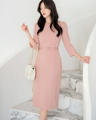 Đầm công sở Hàn Quốc 012601