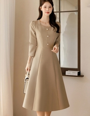 Đầm công sở Hàn Quốc 012603