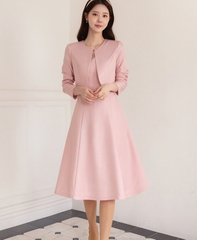 Đầm công sở Hàn Quốc 021016