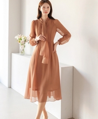 Đầm công sở Hàn Quốc 021017