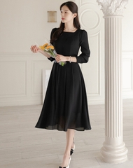 Đầm công sở Hàn Quốc 022206