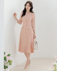 Đầm công sở Hàn Quốc 022207