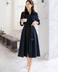 Đầm công sở Hàn Quốc 030304