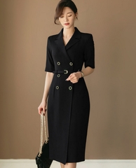 Đầm công sở Hàn Quốc 030929