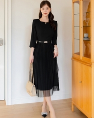 Đầm công sở Hàn Quốc 030931