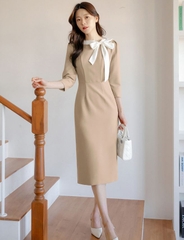 Đầm công sở Hàn Quốc 032005