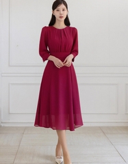 Đầm công sở Hàn Quốc 032632