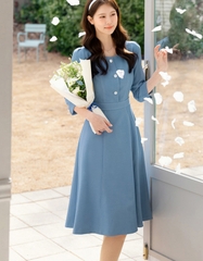 Đầm công sở Hàn Quốc 032633