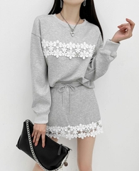 Set váy thun Hàn Quốc 040829