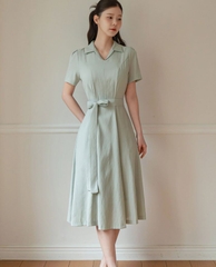 Đầm công sở Hàn Quốc 043002