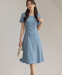 Đầm công sở Hàn Quốc 050401