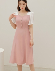 Đầm công sở Hàn Quốc 062602