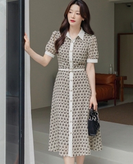 Đầm công sở Hàn Quốc 062606