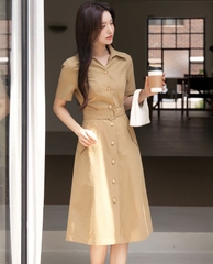 Đầm công sở Hàn Quốc 070901