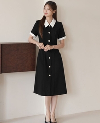 Đầm công sở Hàn Quốc 070904