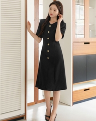 Đầm công sở Hàn Quốc 071401