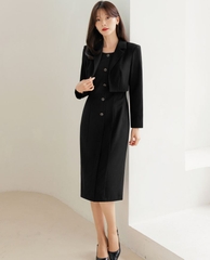 Đầm công sở Hàn Quốc 080304