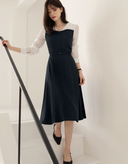 Đầm công sở Hàn Quốc 090701