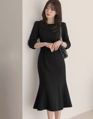 Đầm công sở Hàn Quốc 090703