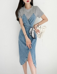 Váy thời trang Hàn Quốc 082621