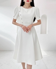 Đầm công sở Hàn Quốc 042729