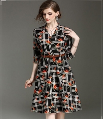 Váy liền thân Hàn Quốc CDR3532