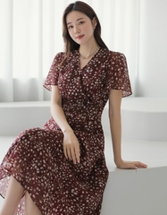 Đầm công sở Hàn Quốc 100411