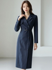 Đầm công sở Hàn Quốc 100422