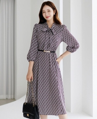 Đầm công sở Hàn Quốc 100423