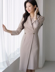 Đầm công sở Hàn Quốc 100434