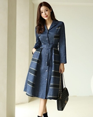 Đầm công sở Hàn Quốc 100435