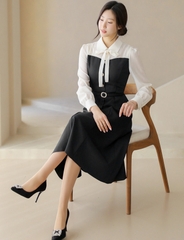 Váy công sở Hàn Quốc 040201