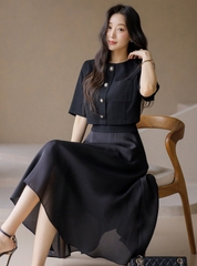 Đầm công sở Hàn Quốc 050154