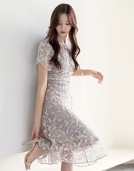 Đầm công sở Hàn Quốc 050155