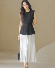 Đầm công sở Hàn Quốc 062102