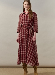 Váy maxi kẻ Hàn Quốc 040956