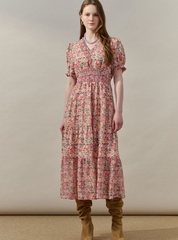 Váy họa tiết Hàn Quốc 040958