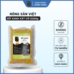 Đỗ xanh (xát vỏ) 5% G200g (190g)