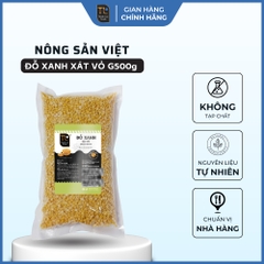 Đỗ xanh (xát vỏ) 5% G500g (490g)