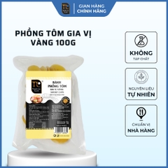 Bánh phồng tôm gia vị vàng G100g (90g)