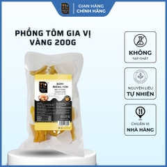 Bánh phồng tôm gia vị vàng G200g (190g)