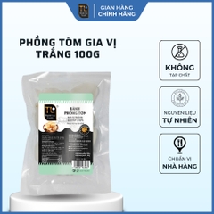 Bánh phồng tôm gia vị trắng G100g (90g)