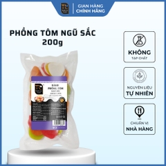 Bánh phồng tôm ngũ sắc G200g (190g)