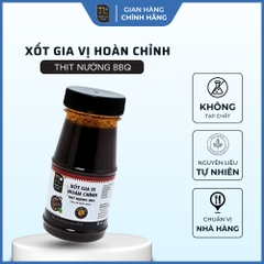 Xốt gia vị hoàn chỉnh (Thịt nướng BBQ) H140g (126g)